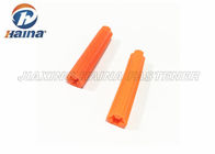 Parafuso de âncora de nylon plástico concreto das tomadas da laranja/5/16x1 azul/branco” de parede