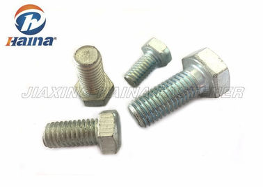 A linha completa chapeada do aço carbono de DIN933 M16 Gr.8.8 zinco azul encanta o parafuso