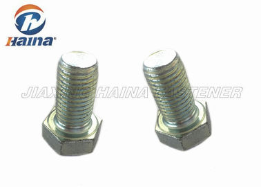 A linha completa chapeada do aço carbono de DIN933 M16 Gr.8.8 zinco azul encanta o parafuso