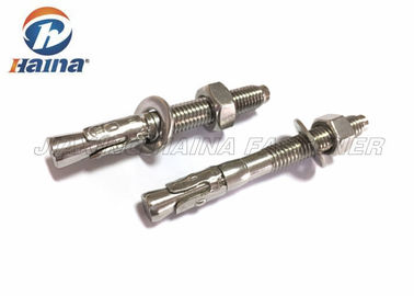Cunha 304 316 de aço inoxidável através da âncora resistente dos parafusos SS316 M12x120