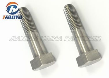 Metade DIN931 304/316 de aço inoxidável rosqueada para encantar os parafusos principais