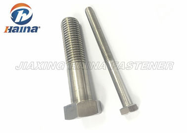 Metade DIN931 304/316 de aço inoxidável rosqueada para encantar os parafusos principais