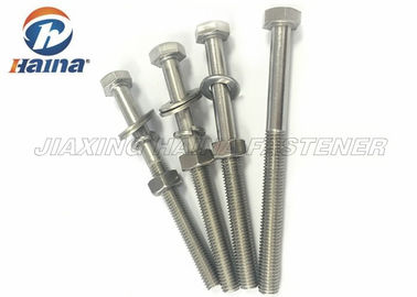 Metade DIN931 304/316 de aço inoxidável rosqueada para encantar os parafusos principais