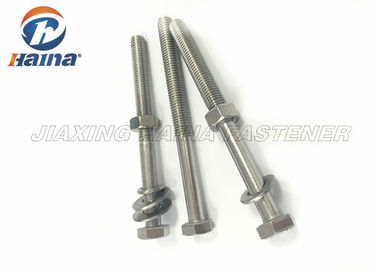 Metade DIN931 304/316 de aço inoxidável rosqueada para encantar os parafusos principais