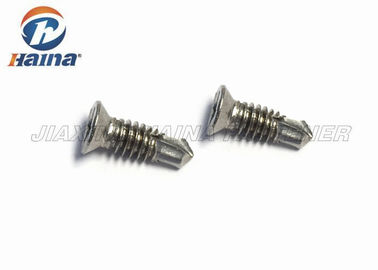 304 316 parafusos de furo de aço inoxidável do auto liso da movimentação da cabeça de Phillips da cabeça