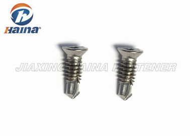 304 316 parafusos de furo de aço inoxidável do auto liso da movimentação da cabeça de Phillips da cabeça