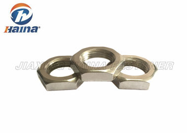 Porca fina 304 316 M6 M8 M10 do hexágono de aço inoxidável de DIN439 DIN936