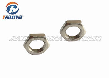 Porca fina 304 316 M6 M8 M10 do hexágono de aço inoxidável de DIN439 DIN936