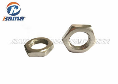 Porca fina 304 316 M6 M8 M10 do hexágono de aço inoxidável de DIN439 DIN936
