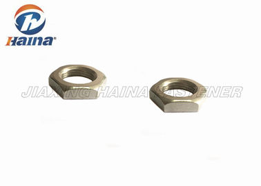 Porca fina 304 316 M6 M8 M10 do hexágono de aço inoxidável de DIN439 DIN936