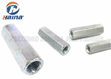 O aço suave encanta as porcas de acoplamento longas Nuts M6 do hexágono da cabeça - M36 para construir