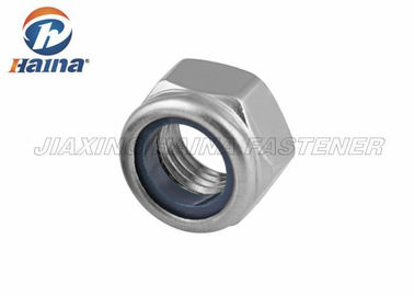 304 Thead métrico de aço inoxidável de DIN985 DIN982 para encantar as contraporcas de nylon inserir