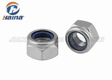 304 Thead métrico de aço inoxidável de DIN985 DIN982 para encantar as contraporcas de nylon inserir