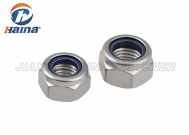 304 Thead métrico de aço inoxidável de DIN985 DIN982 para encantar as contraporcas de nylon inserir