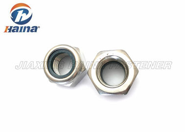 O Passivation 304 316 DIN985 de aço inoxidável encanta as contraporcas de nylon inserir