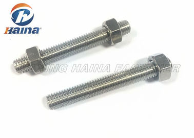 M8x60mm 316 A4 304 de aço inoxidável toda a barra e porcas inteiramente rosqueadas