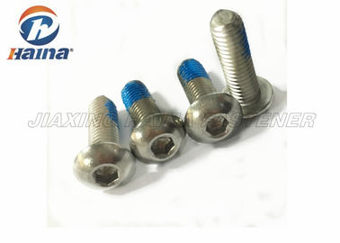 A cabeça de aço inoxidável do botão do soquete do hexágono parafusa/parafuso Recessed cruz da cabeça da bandeja com colar