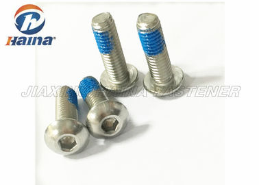 A cabeça de aço inoxidável do botão do soquete do hexágono parafusa/parafuso Recessed cruz da cabeça da bandeja com colar