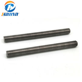 Os parafusos lisos do parafuso prisioneiro da cor do aço carbono Gr10.9 B7 ASTM rosquearam inteiramente Rod Bar