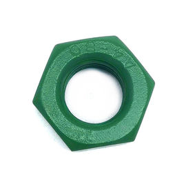 A4 - Gread 80 4,8/8,8 encanta o Teflon Nuts do verde do aço carbono da cabeça revestido