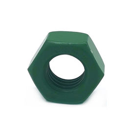 A4 - Gread 80 4,8/8,8 encanta o Teflon Nuts do verde do aço carbono da cabeça revestido