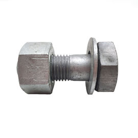 mergulho quente do aço carbono galvanizado para encantar os parafusos principais e as porcas com arruela