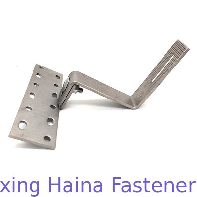 O RUÍDO do sopro de areia 603 acessórios solares da montagem do OEM telha o gancho do telhado