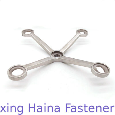 Encaixes de parede de vidro de alta qualidade da cortina da aranha de aço inoxidável da fábrica 304 316