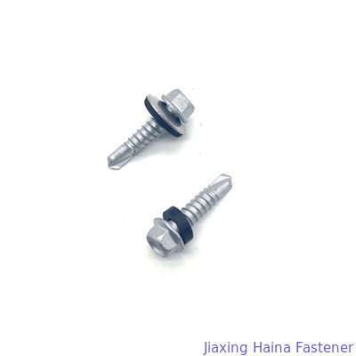 SUS304+410 Ruspert Hex Flange Head Self Drilling Bi Metal Screw