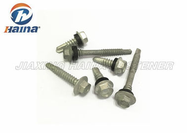 Free Samples Alloy Steel Hot Dip Galvanized Self Drilling Screws and EPDM Washer