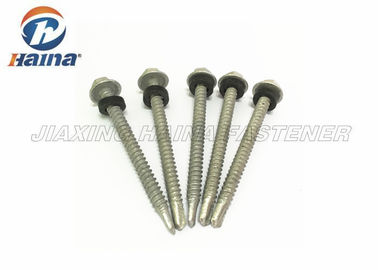 Free Samples Alloy Steel Hot Dip Galvanized Self Drilling Screws and EPDM Washer
