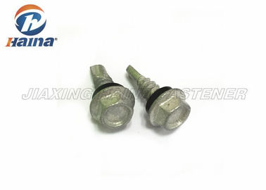 Free Samples Alloy Steel Hot Dip Galvanized Self Drilling Screws and EPDM Washer