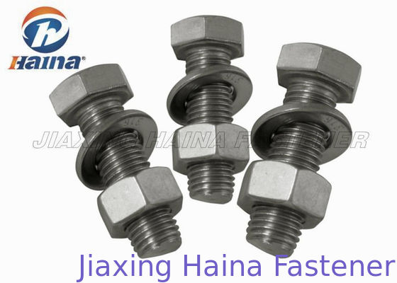 Parafusos e porca do polegar da cabeça ss304 ss316 M4-M36 do hexágono da linha do GB meios