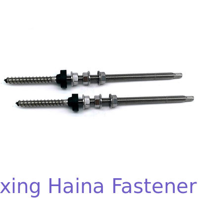 Parafusos dobro métricos de montagem solares do gancho da linha da extremidade do telhado SUS304 SUS316