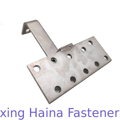 Gancho ajustável de montagem solar da telha dos acessórios do sistema OEM das energias solares do telhado